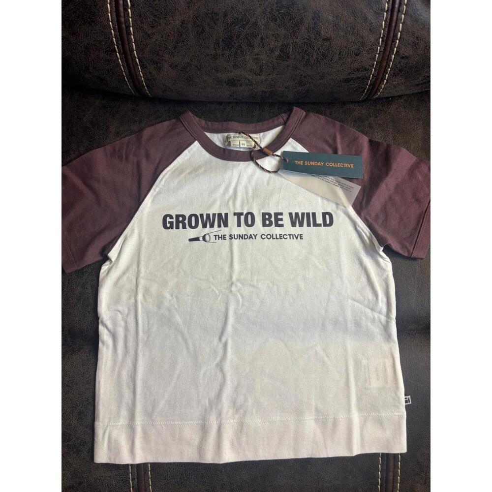 NWT The Sunday Collective “Grown to Be Wild” Tee 4 years